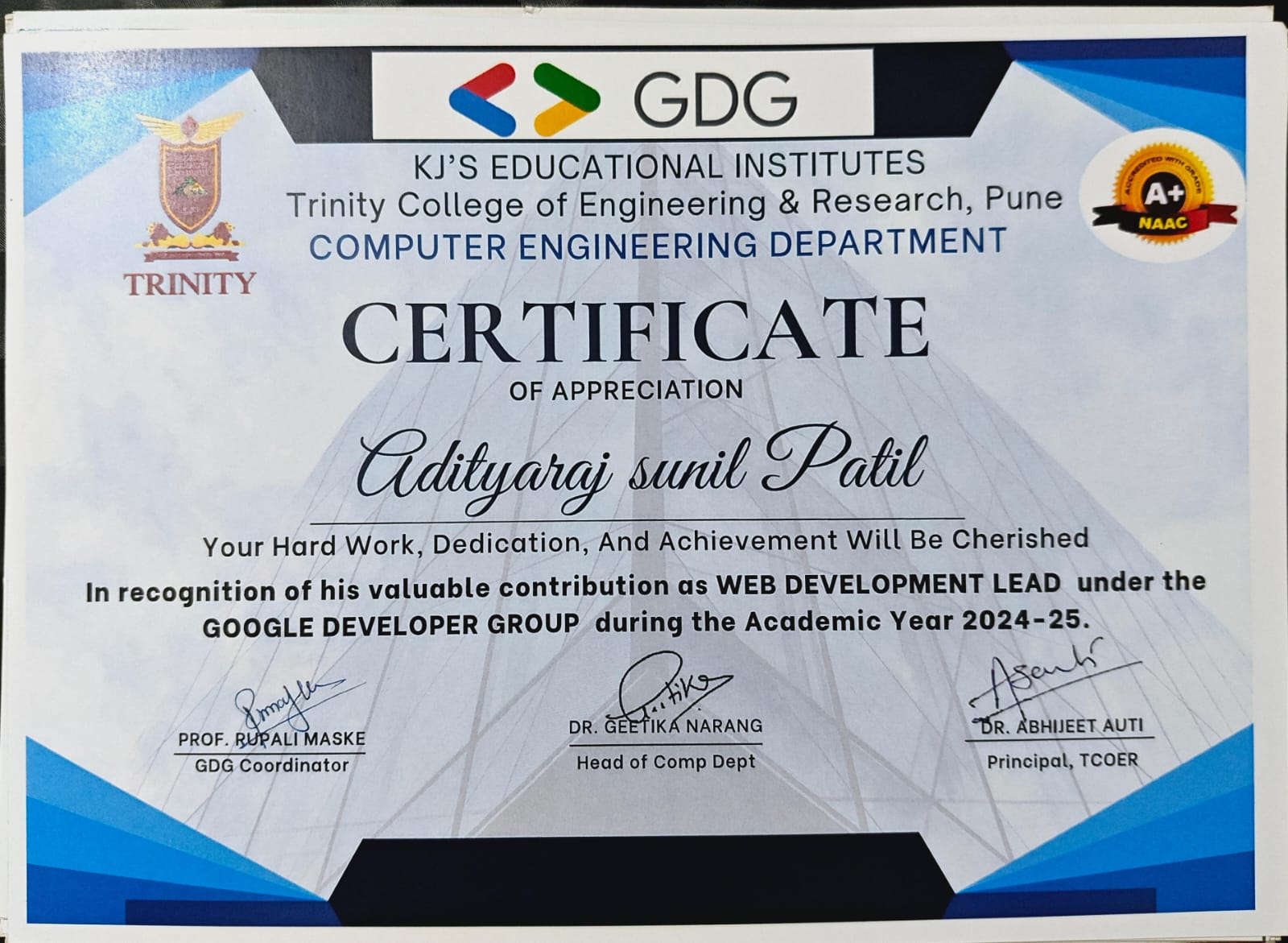 Certificate 10